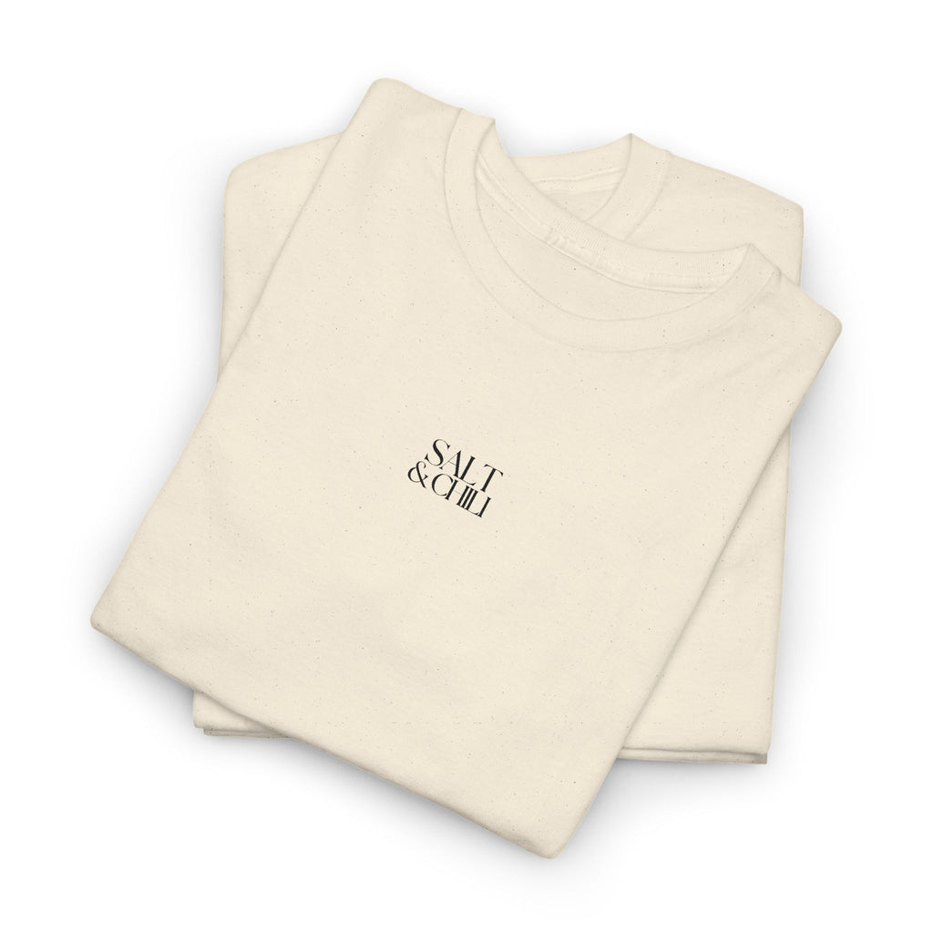 SALT & CHILI T-SHIRT EMBROIDED