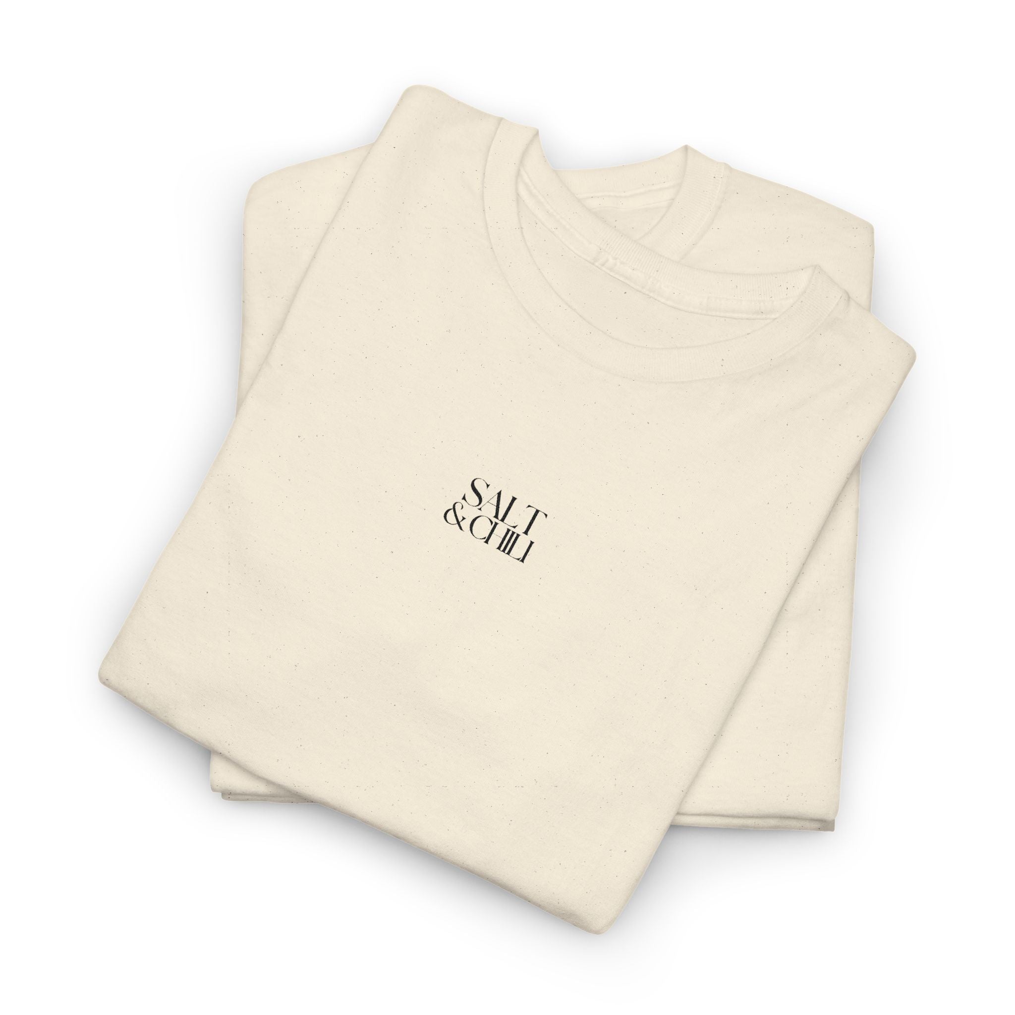 SALT & CHILI T-SHIRT EMBROIDED