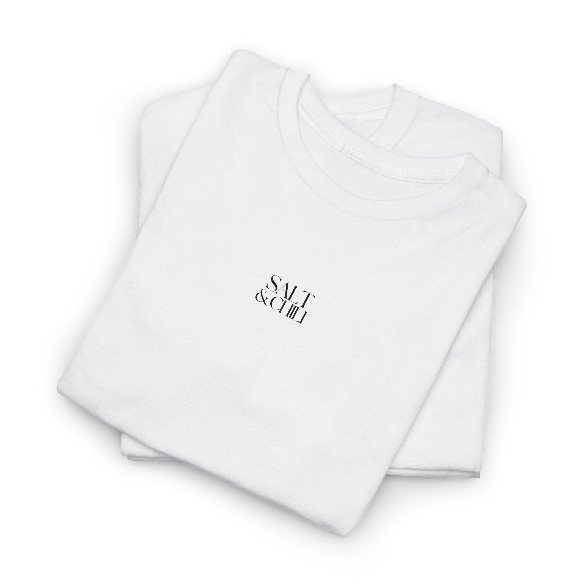 SALT & CHILI T-SHIRT EMBROIDED
