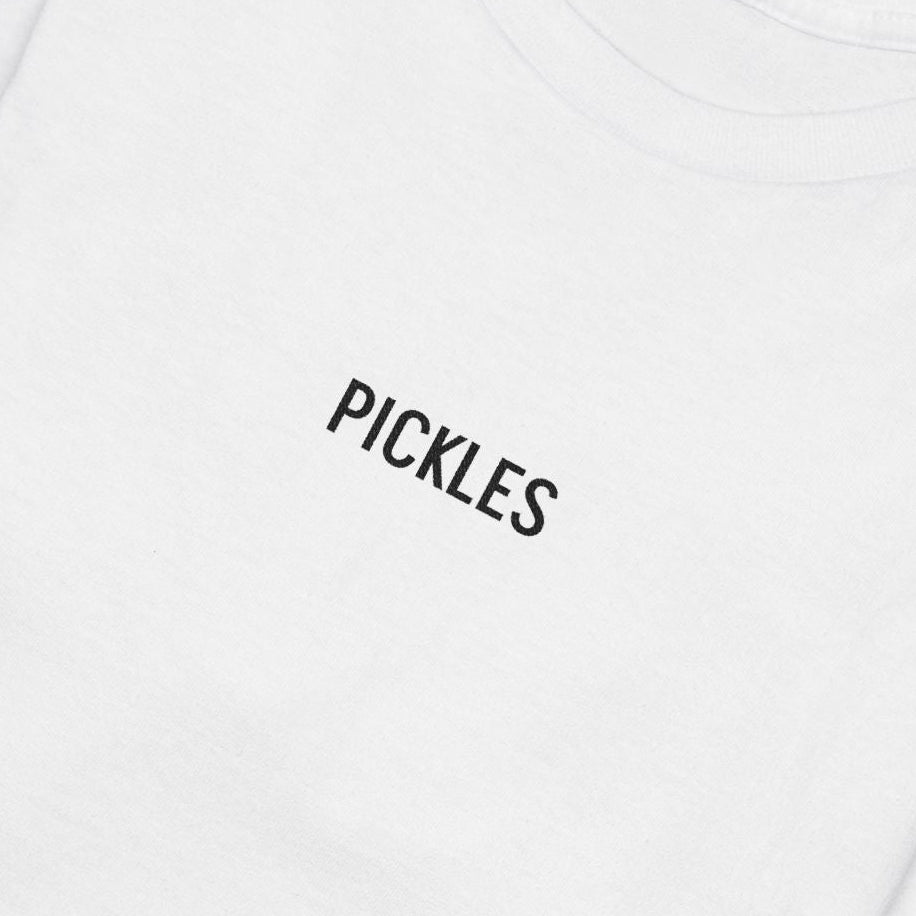 PICKLES T-SHIRT EMBROIDED