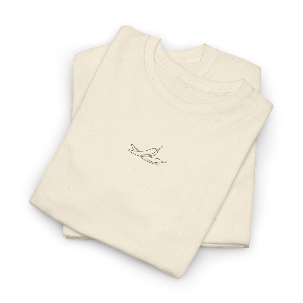 CHILI DESIGN T-SHIRT EMBROIDED